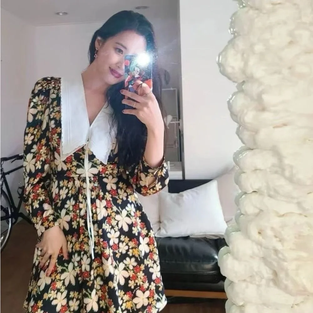 🚩steal authentic Miu Miu Black and White Garment - Picture 6 of 7